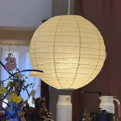 Hikari Paper Ball Pendant Lamp