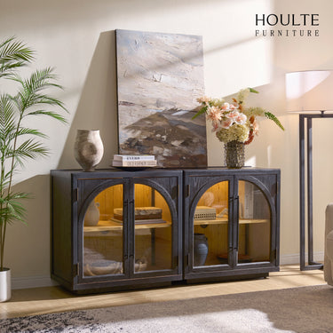 Alvar Arched Media Console（Set of 2）
