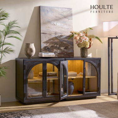 Alvar Arched Media Console（Set of 2）