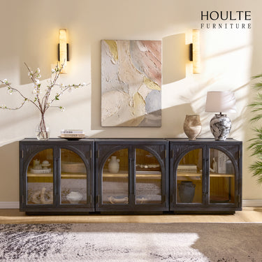 Alvar Arched Media Console（Set of 3）