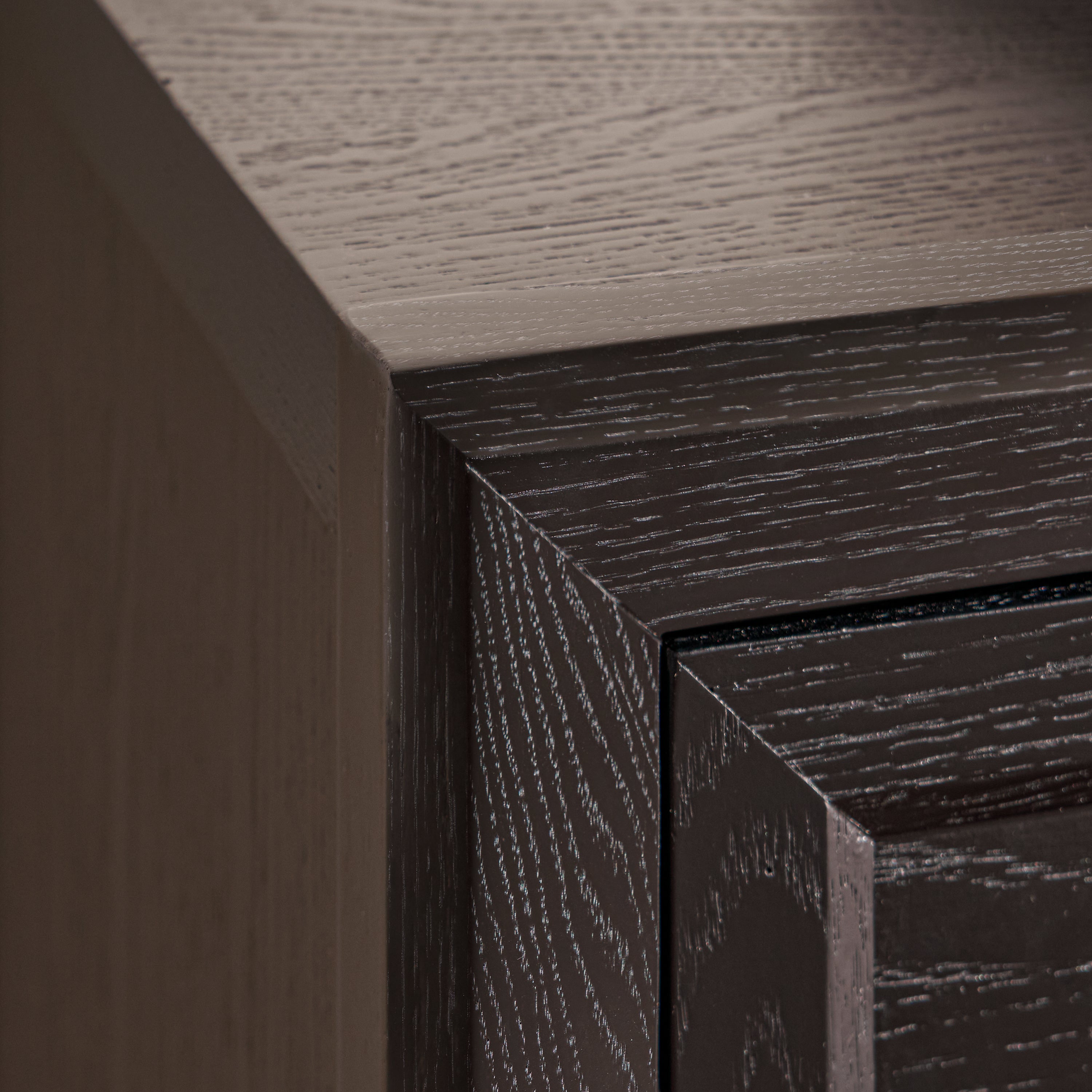 Alvar Oak Media Console 80"W