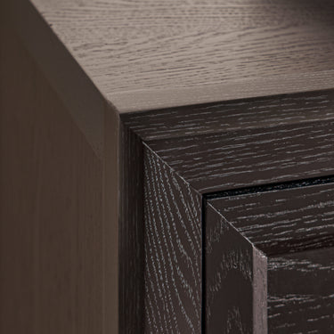 Alvar Oak Media Console 80"W