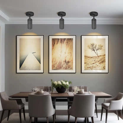 Art Glow Adjustable Spot Downlight Flush Mount 2.8"D