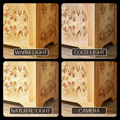 Aurora Oak Coffee Table 47"