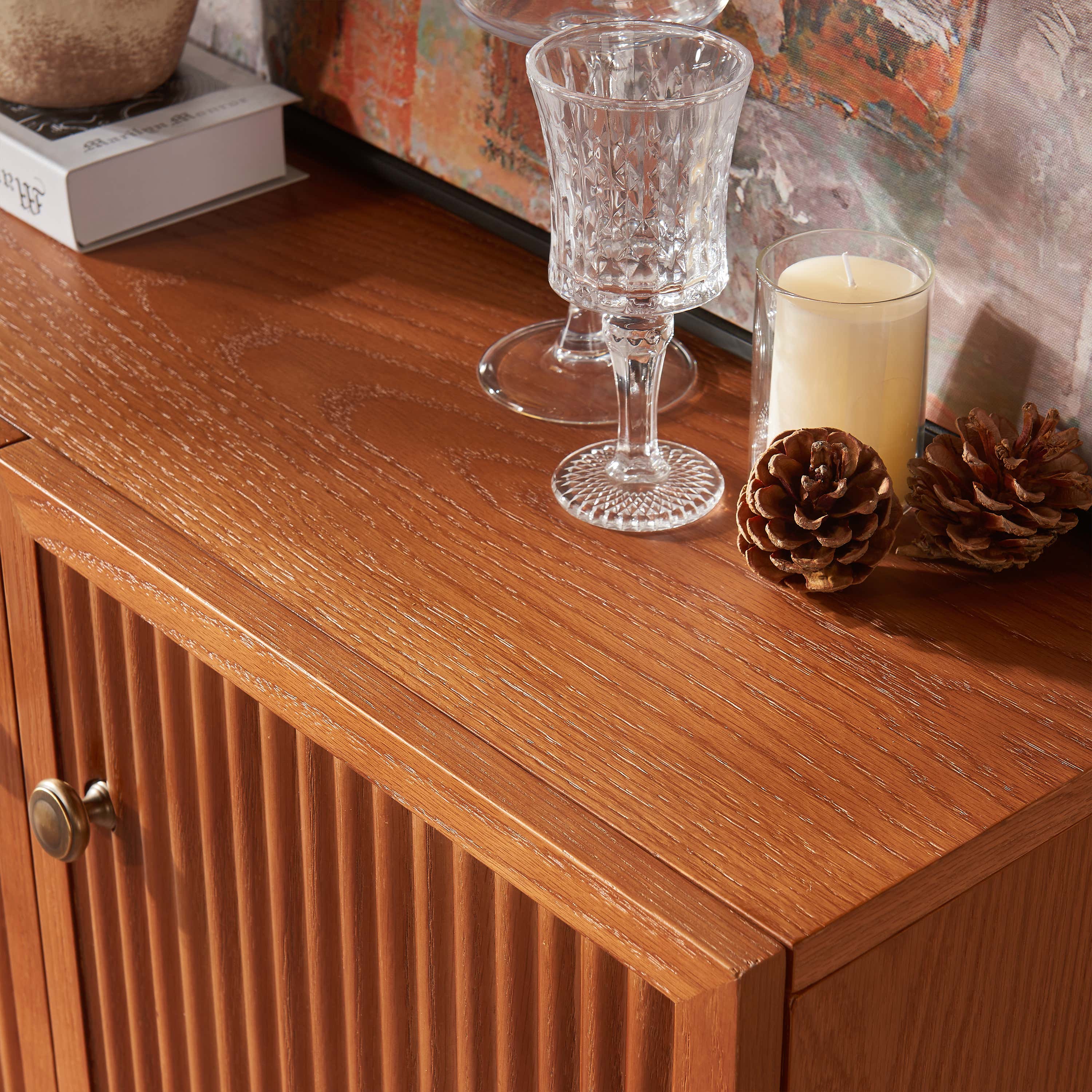Avery Oak Cabinet 30"W