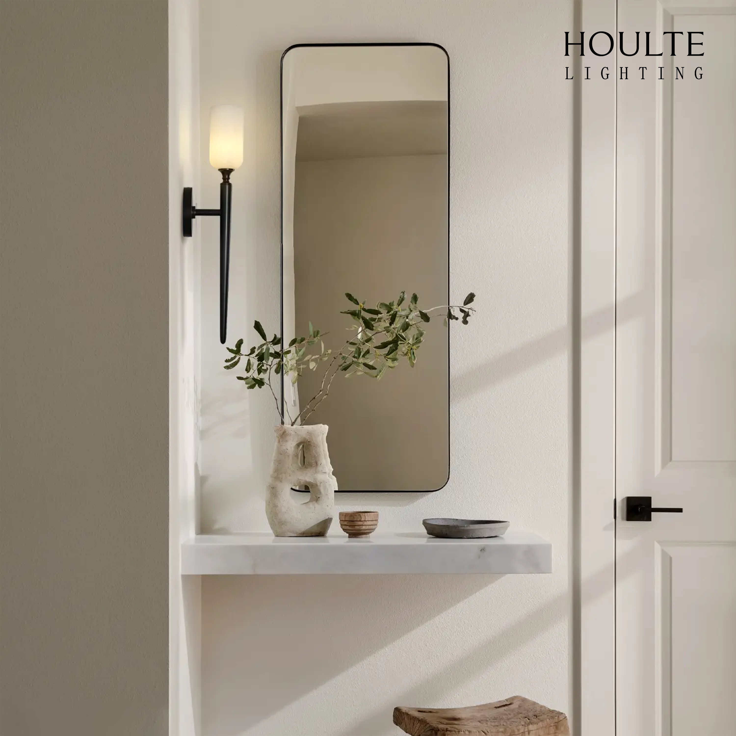 Axis Alabaster 1 Light Wall Sconce 21.6"H
