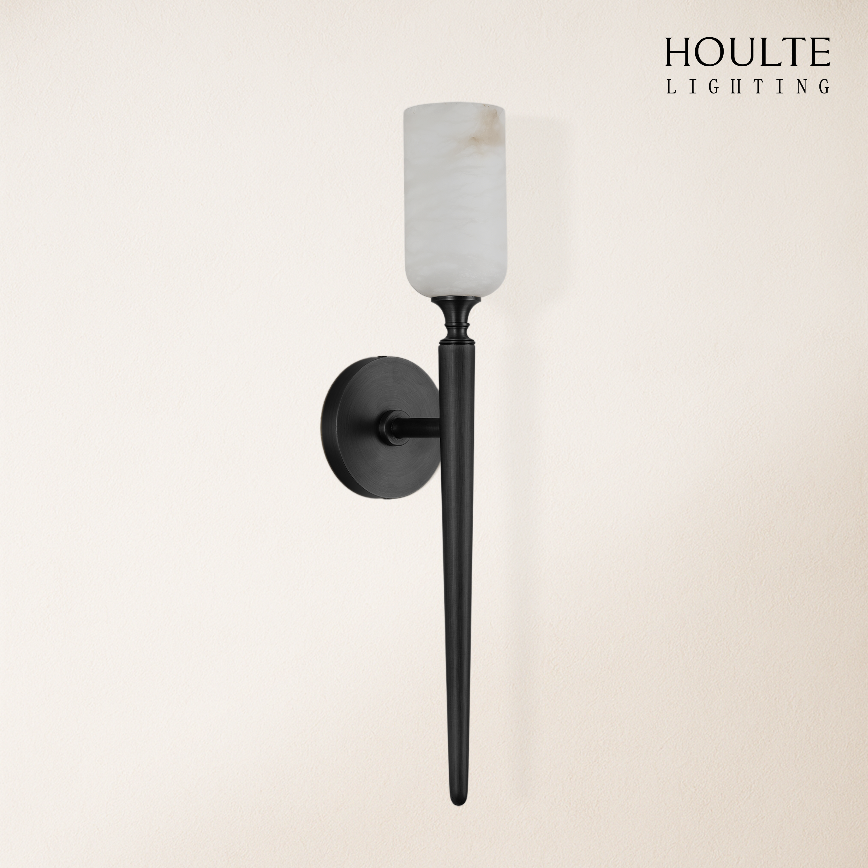 Axis Alabaster 1 Light Wall Sconce 21.6"H