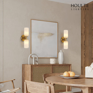 Axis Alabaster Wall Sconce 13.9"
