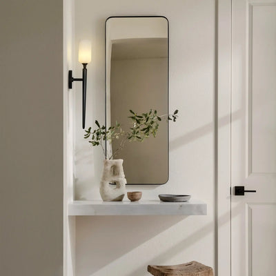 Axis Alabaster 1 Light Wall Sconce 22"H