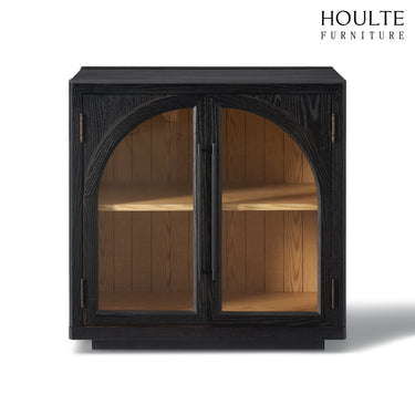Alvar Arched Oak Storage Cabinet