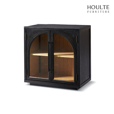 Alvar Arched Oak Storage Cabinet