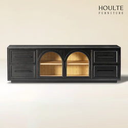 Alvar Oak Media Console 80