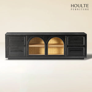 Alvar Oak Media Console 80