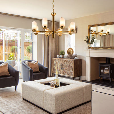 Noctra Alabaster Chandelier