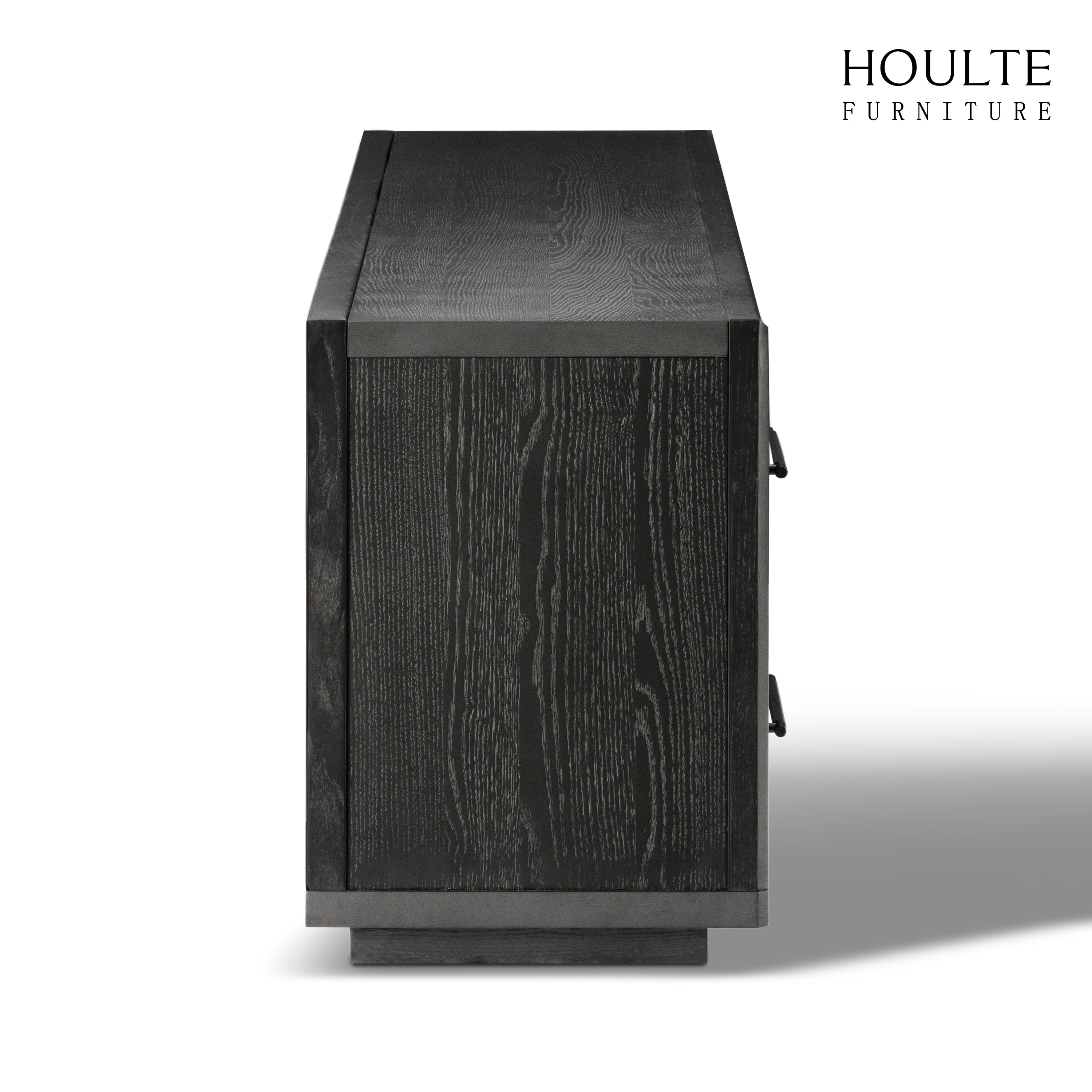 Alvar Oak Media Console 80"W