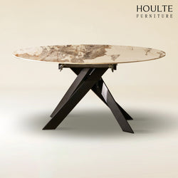 Labarthe Round Sintered Stone Dining Table 63
