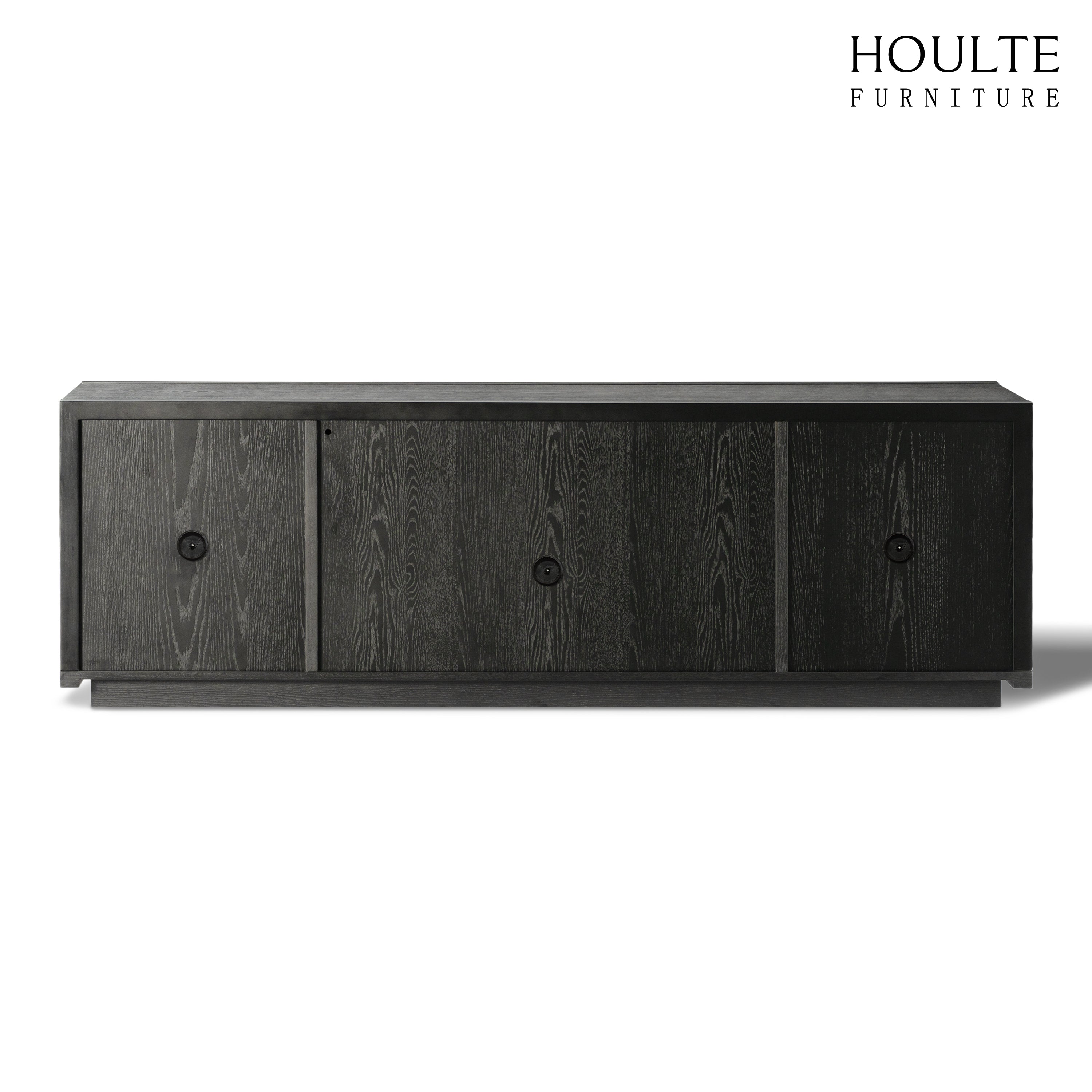 Alvar Oak Media Console 80"W