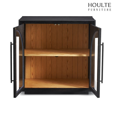 Alvar Arched Oak Storage Cabinet