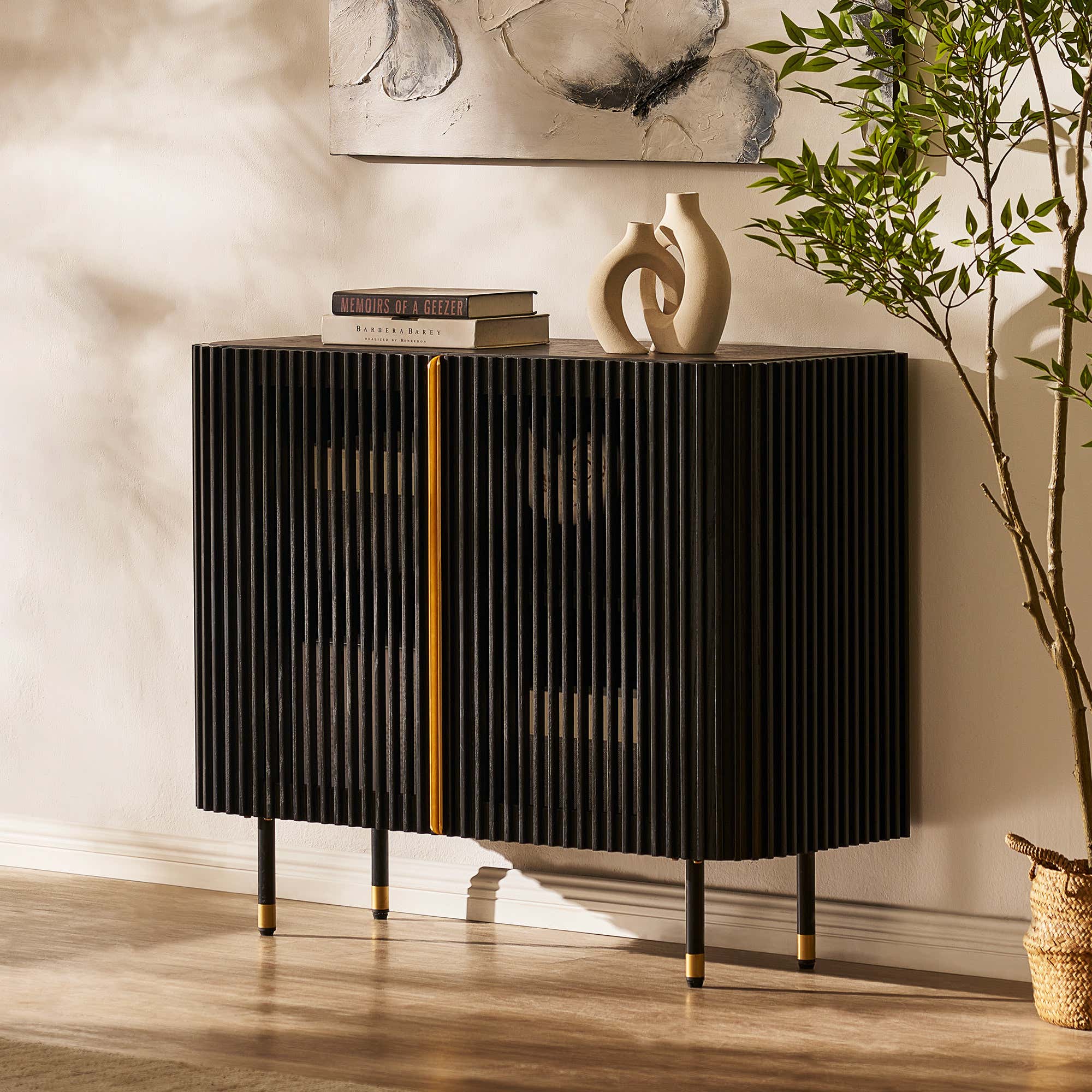 Ewan 40″ Oak Cabinet