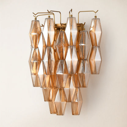 Celestial Drop Glass Wall Sconce 19.6"H