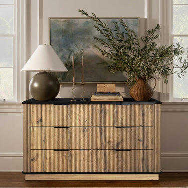 Bedenac Natural Wood Drawers 47"