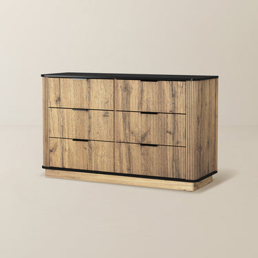 Bedenac Natural Wood Drawers 47"
