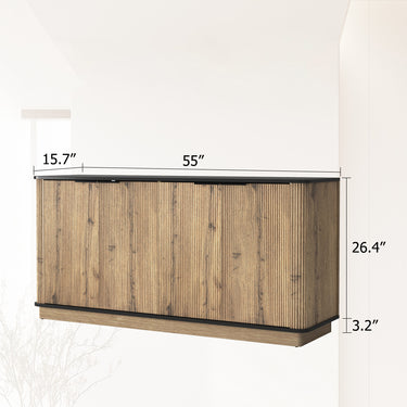 Bedenac Natural Wood Sideboard 60"