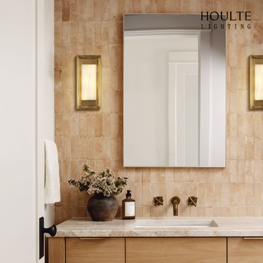 Bravura Alabaster Wall Sconce 15.7"H