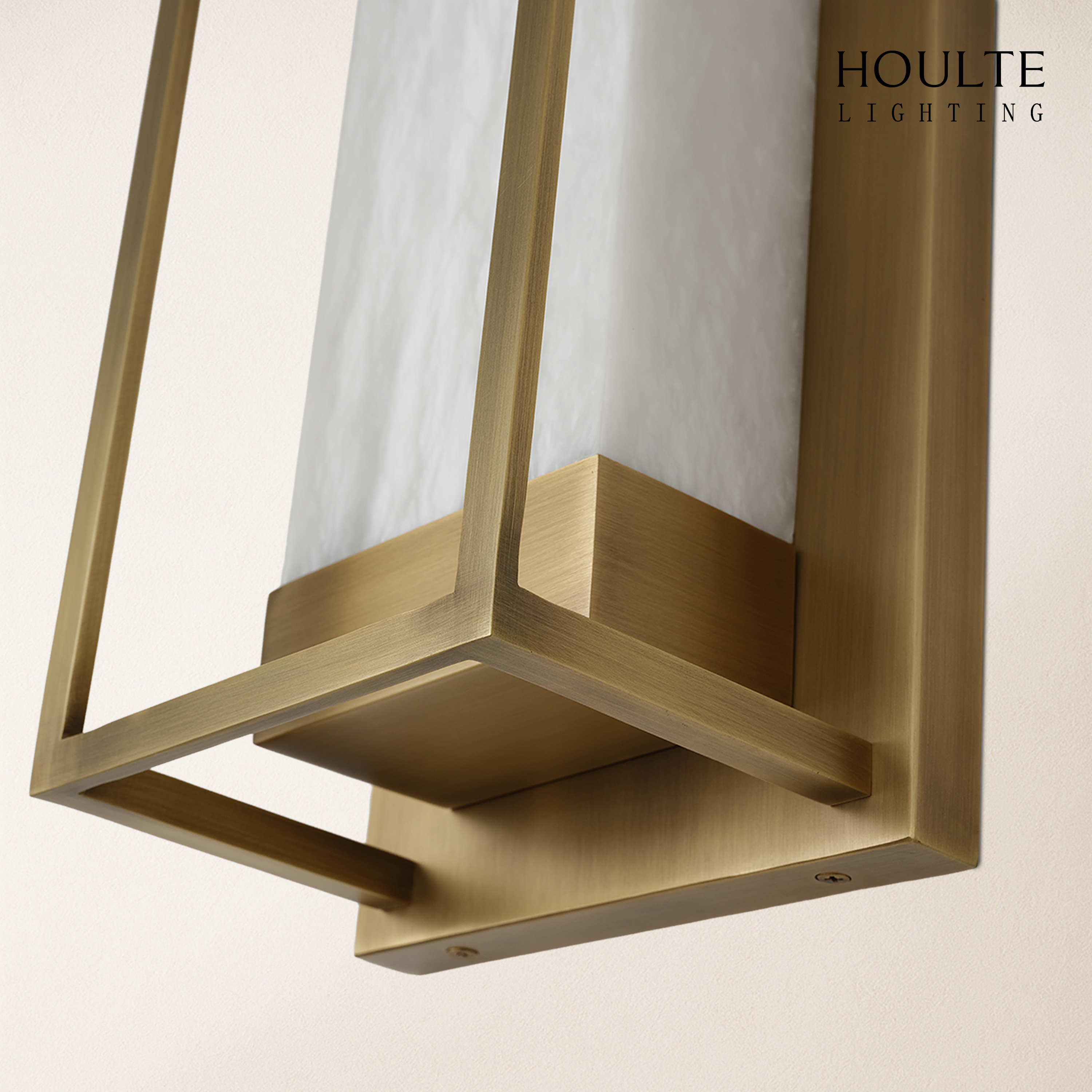 Bravura Alabaster Wall Sconce 15.7"H