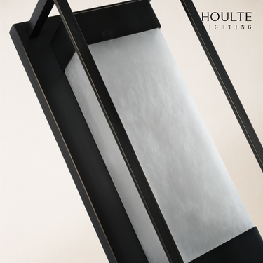Bravura Alabaster Wall Sconce 15.7"H