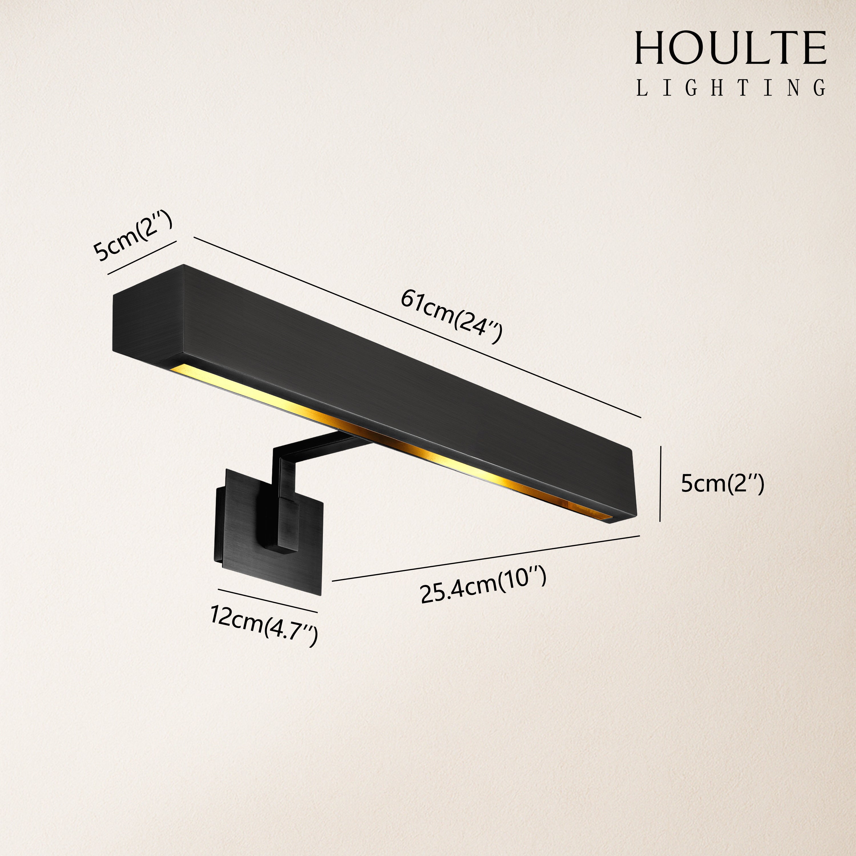 Brushed Radiance Picture Light 24"W