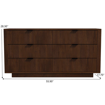 Buffet Mid-Century Sideboard 56"
