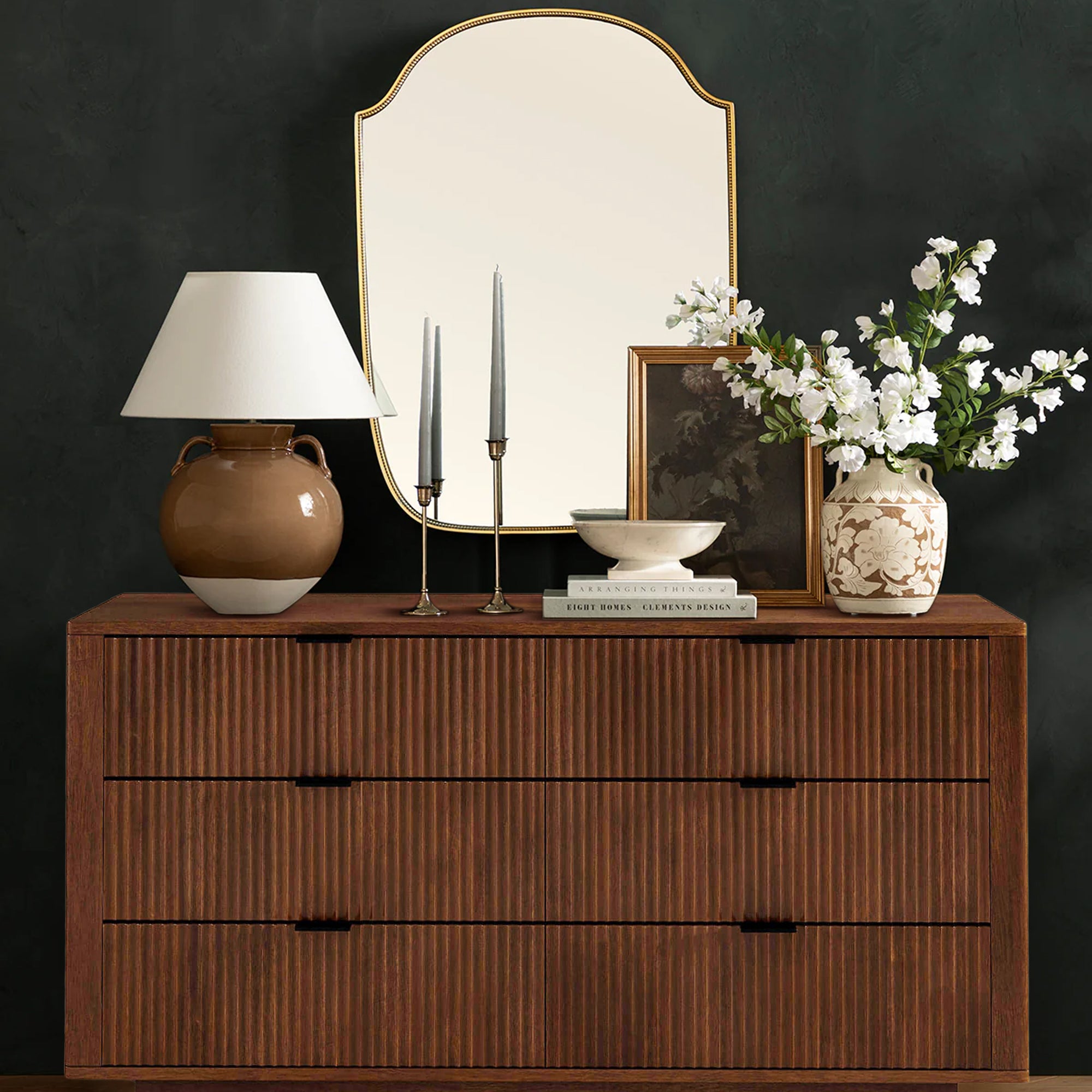 Buffet Mid-Century Sideboard 56"