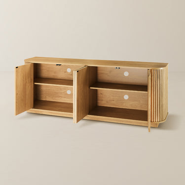 Buffet Striped Sideboard 64"