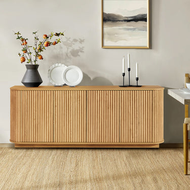 Buffet Striped Sideboard 64"