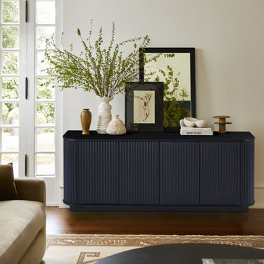 Buffet Striped Sideboard 64"