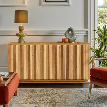 Buffet Striped Sideboard 64"