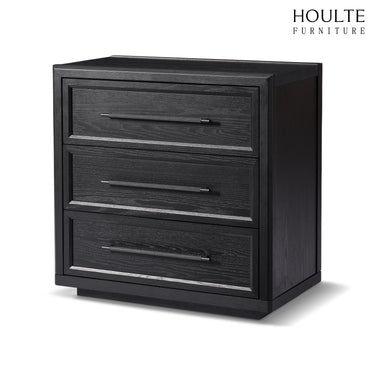 Alvar 32″ Oak 3-Drawer Chest