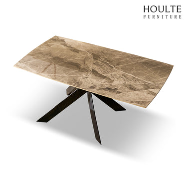 Labarthe Extended Rectangular Sintered Stone Dining Table 63"-95"