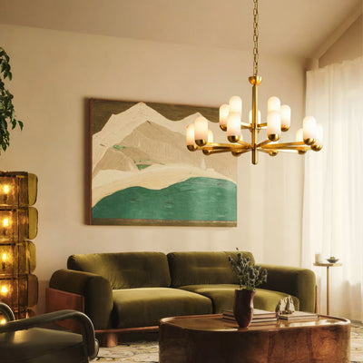 Noctra Alabaster Chandelier