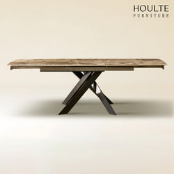 Labarthe Extended Rectangular Sintered Stone Dining Table 63