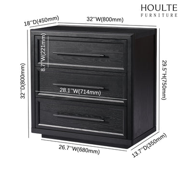 Alvar Arched  Oak Modular Media Console(Set of 4) Drawer Is In The Middle