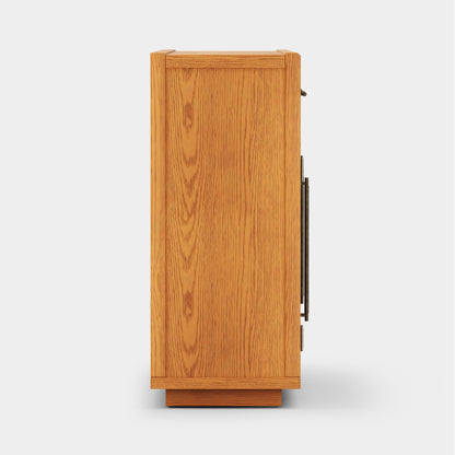 Alvar Arched 64" Oak Sideboard with Drawers(Set of 2)