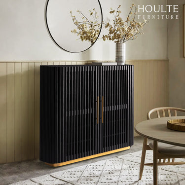 Holton 47"H Oak Storage Cabinet