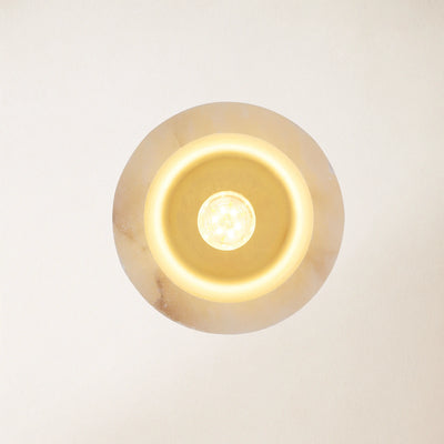 Arlo Alabaster Pendant Lights 4"D