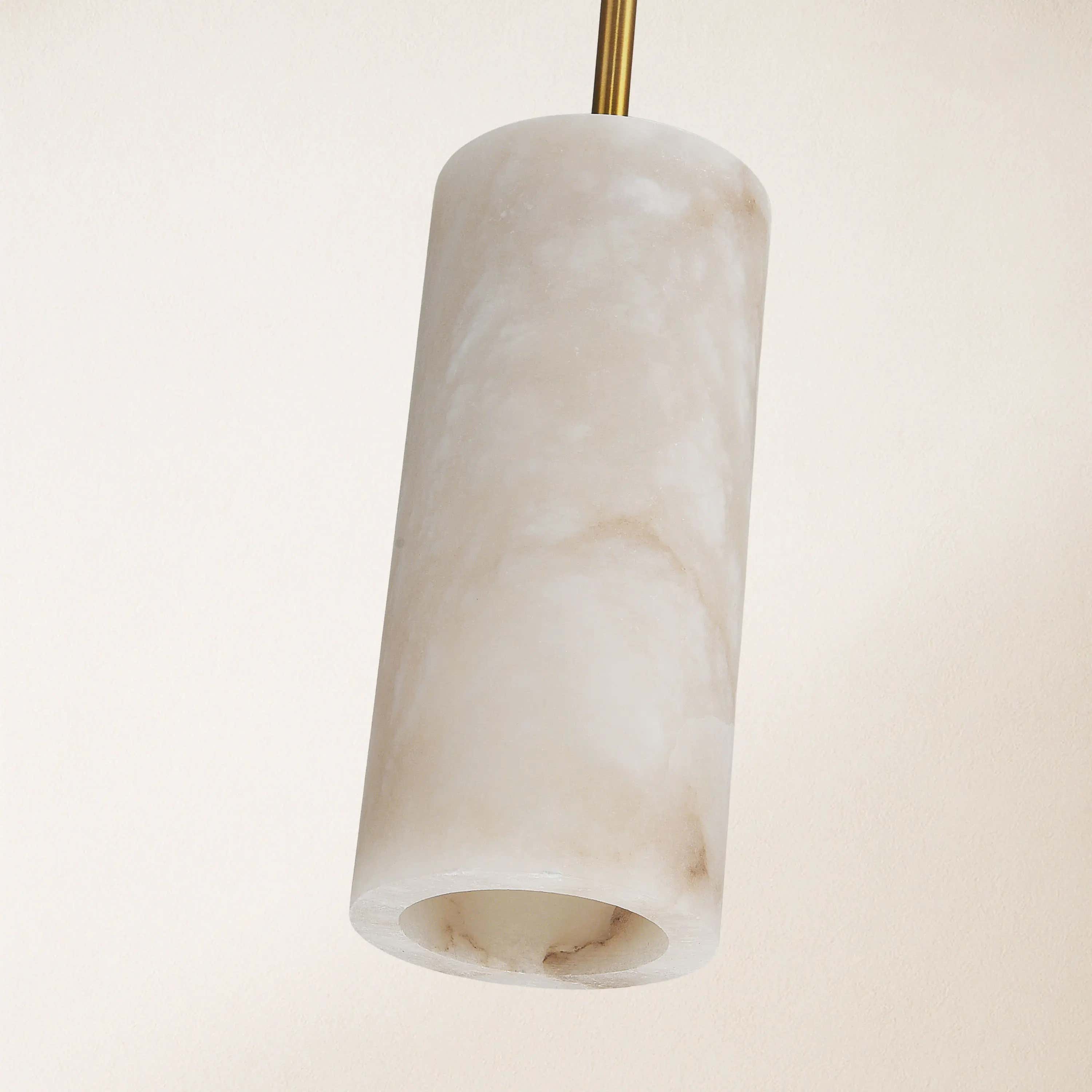 Arlo Alabaster Pendant Lights 4"D