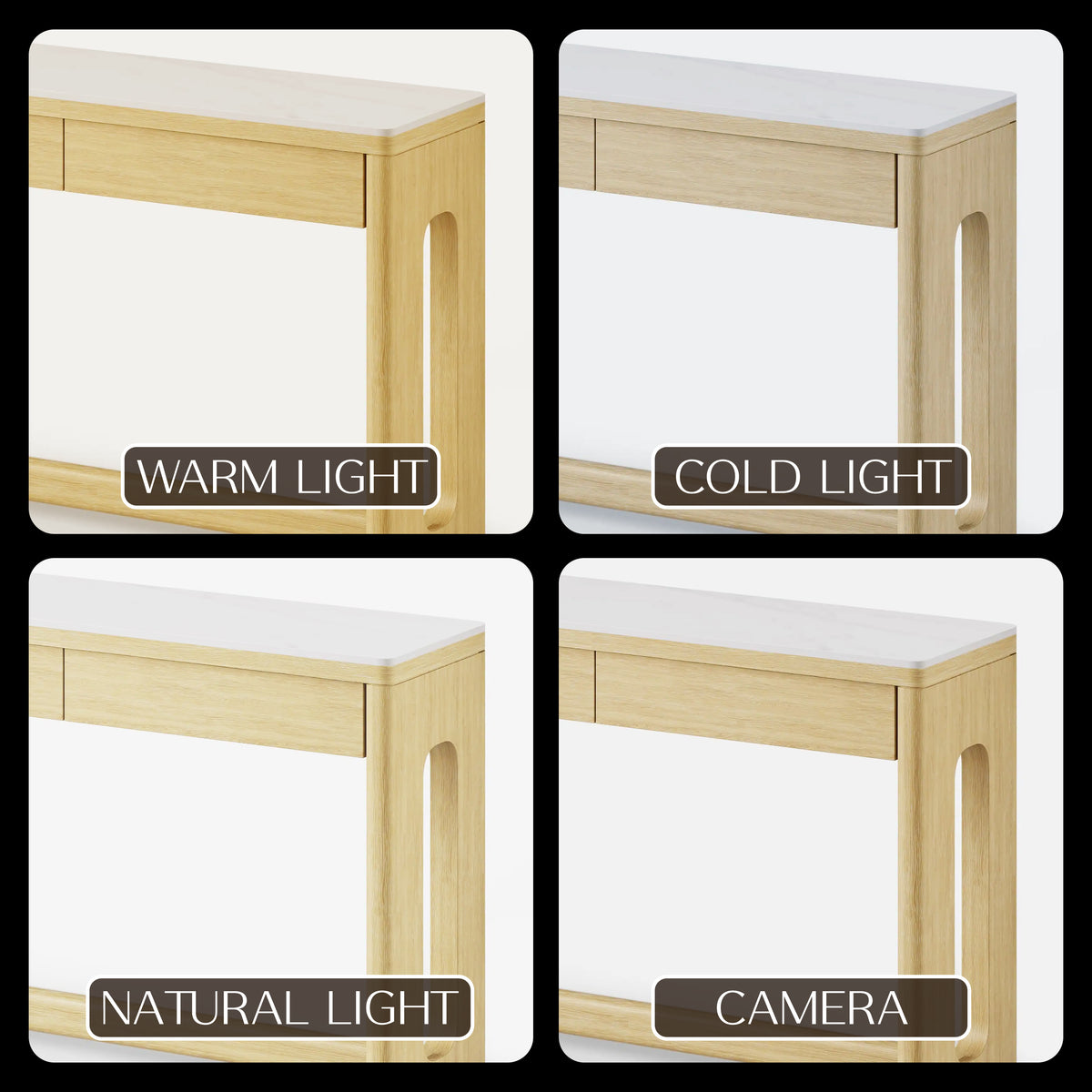 Calma Console Table 47"W