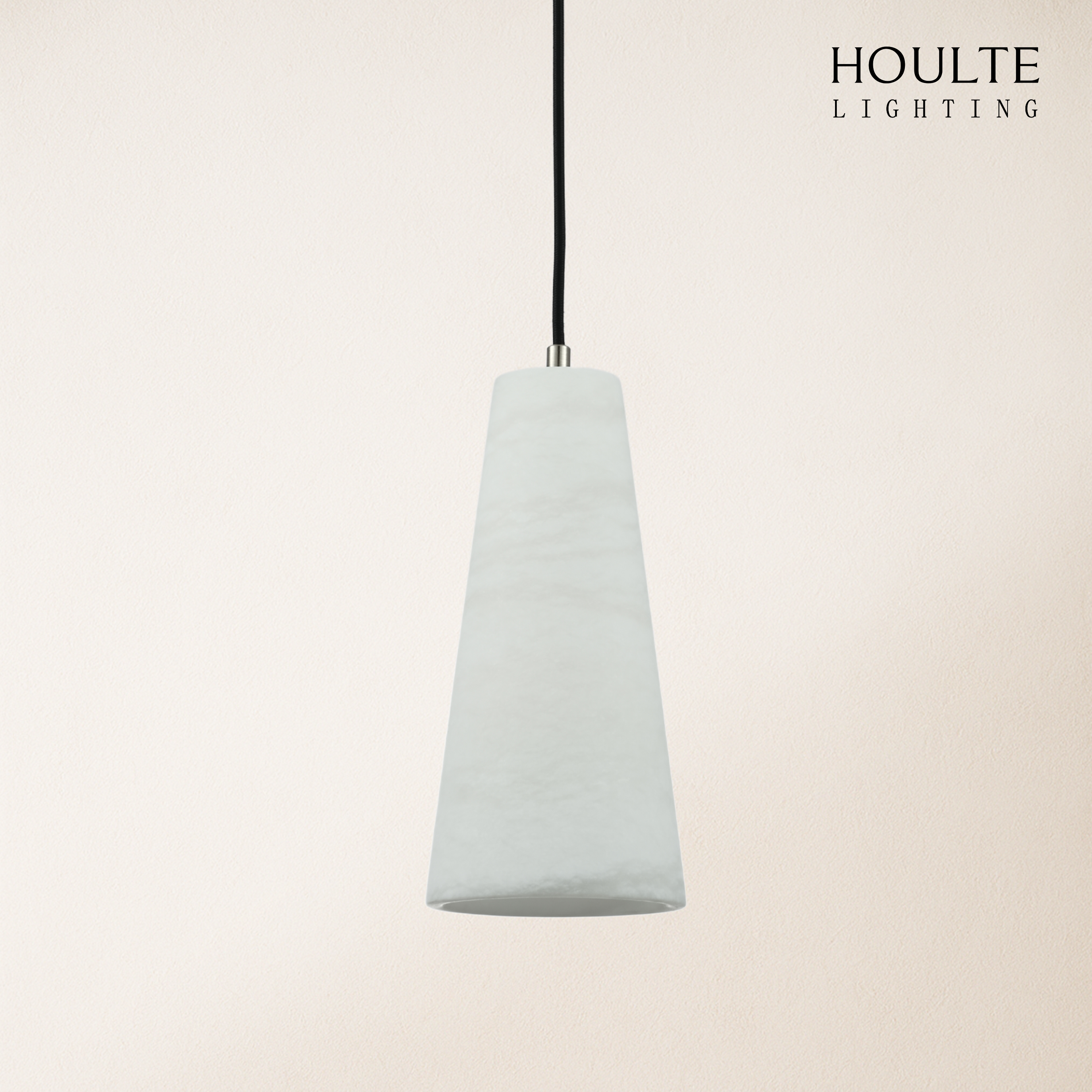 Capus Conical Alabaster Pendant