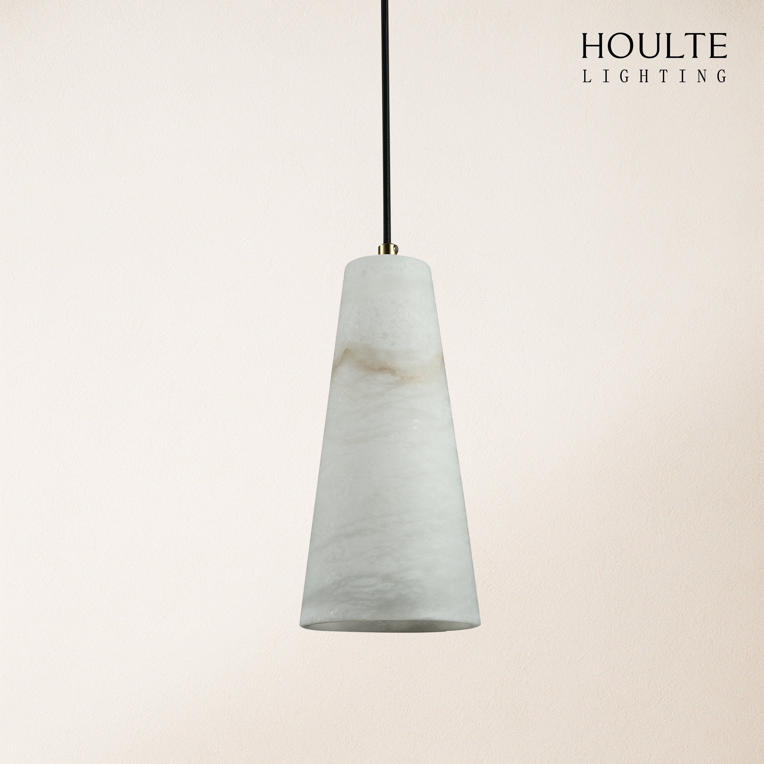 Capus Conical Alabaster Pendant