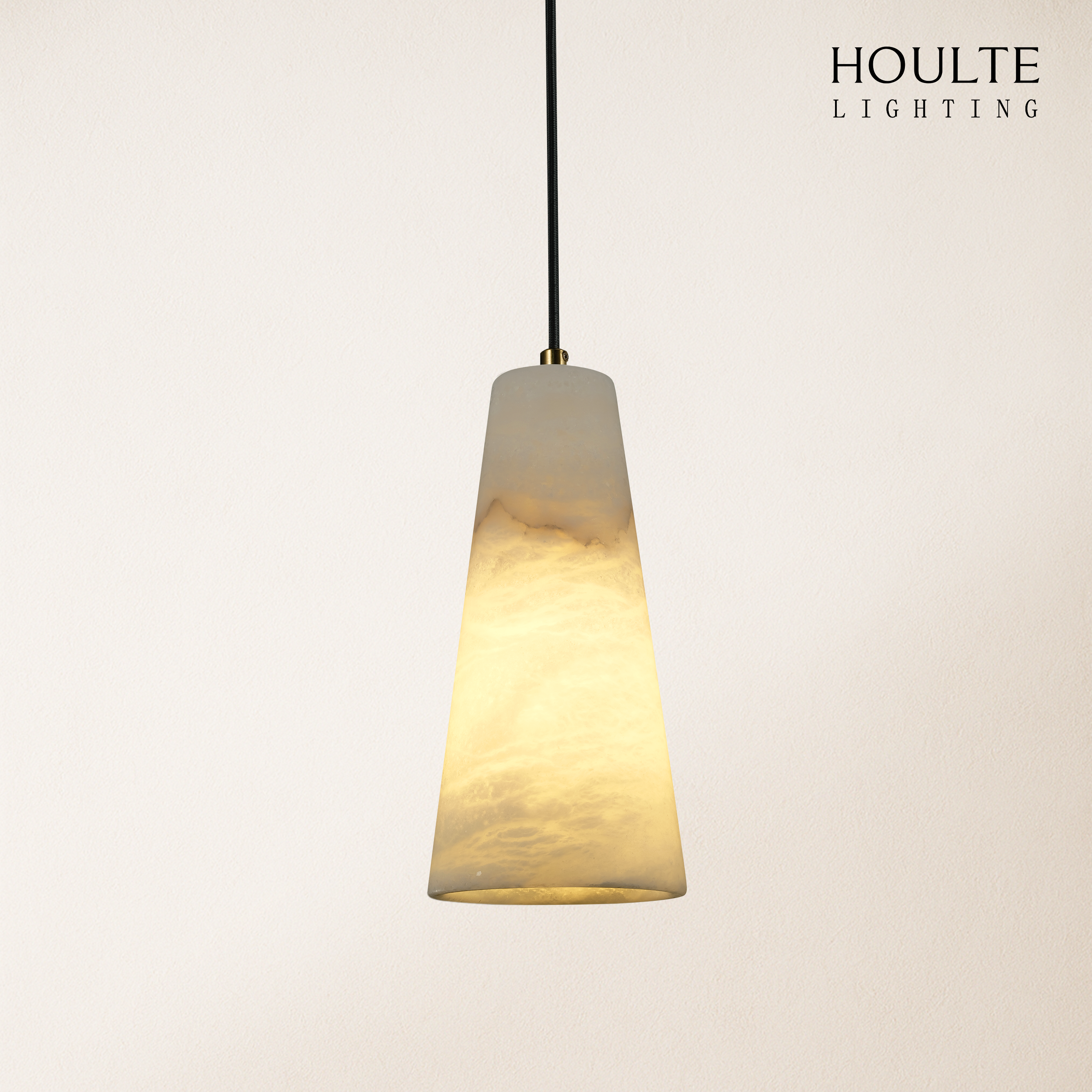 Capus Conical Alabaster Pendant